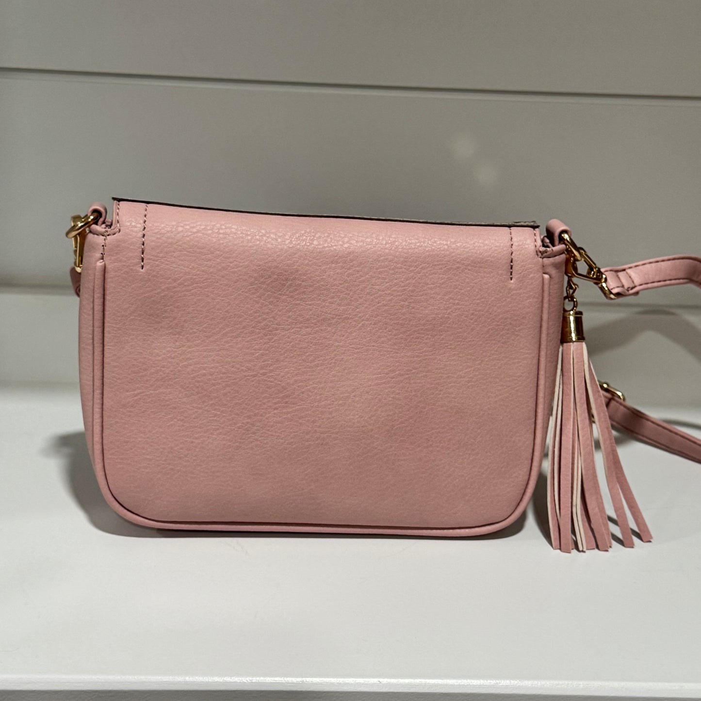 Preorder Miss Iconic - Blush Pink Gigi Flap Crossbody