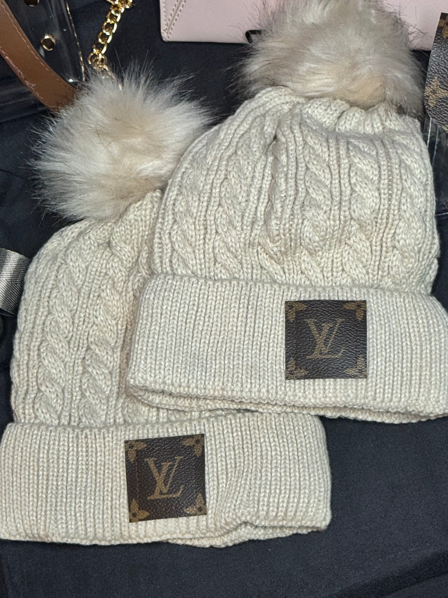 PREORDER Fleece Lined Beanie in Brown Lulu