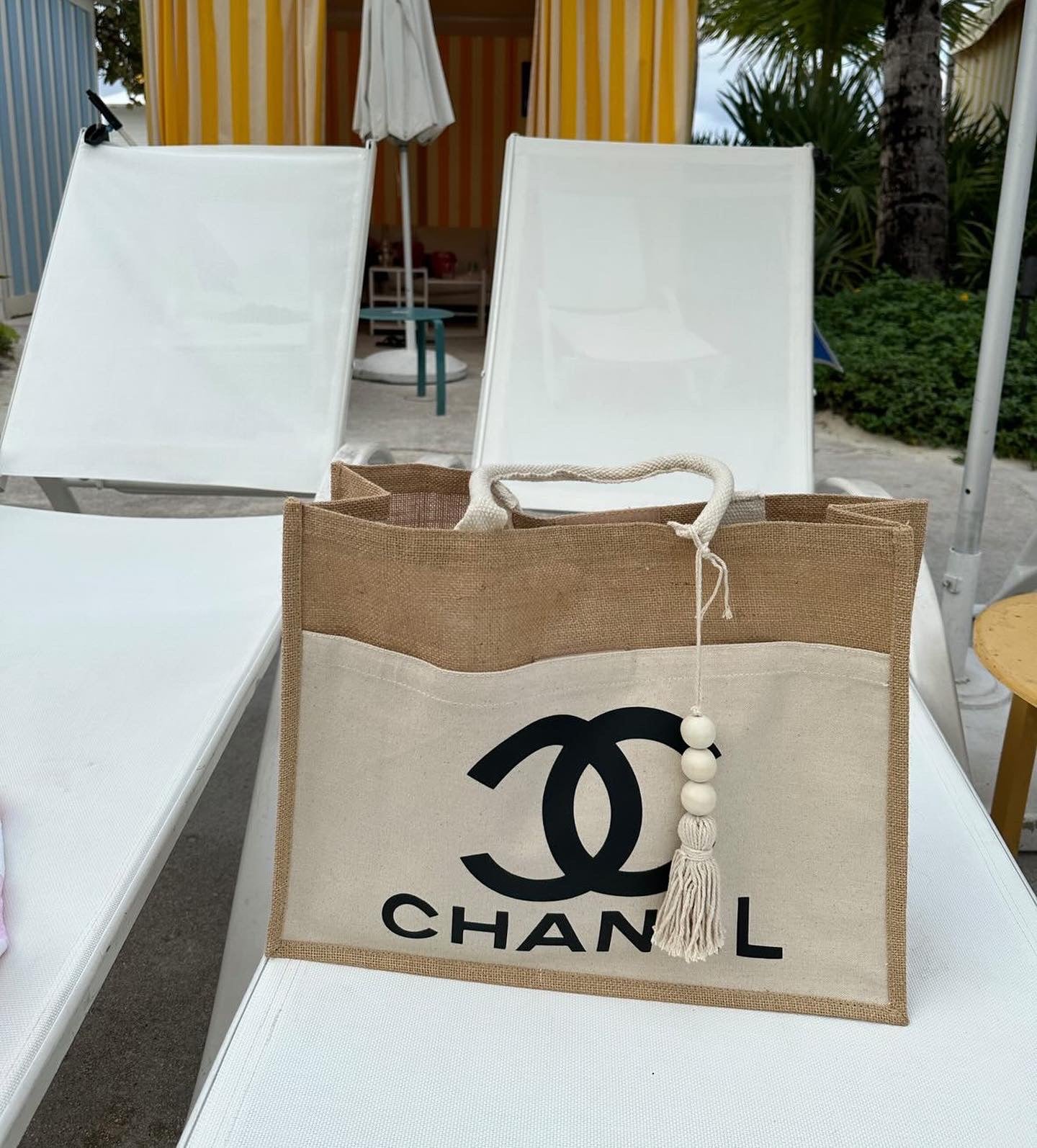 Coco Large Jute Tote Bag