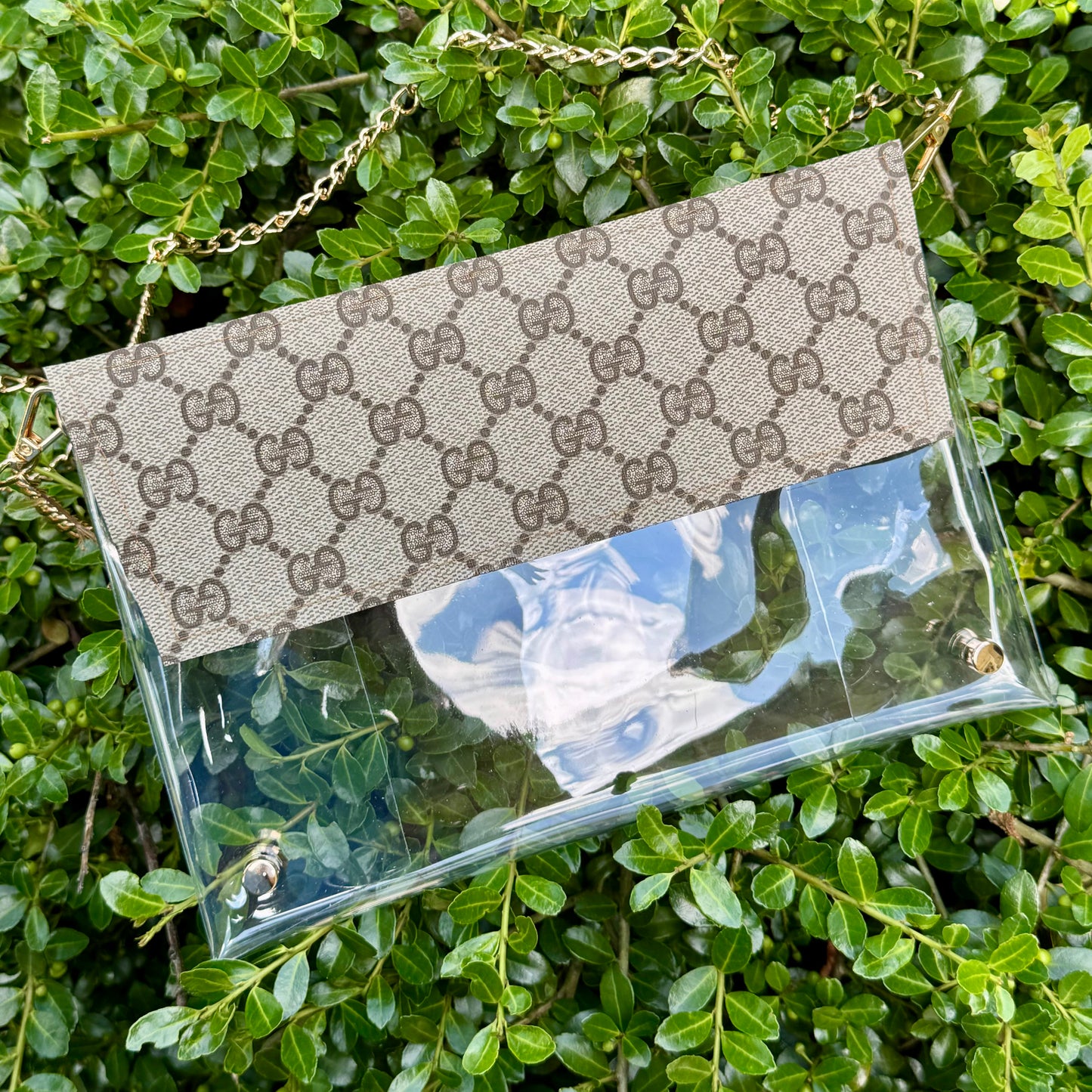 Gigi Clear Stadium Crossbody Bag