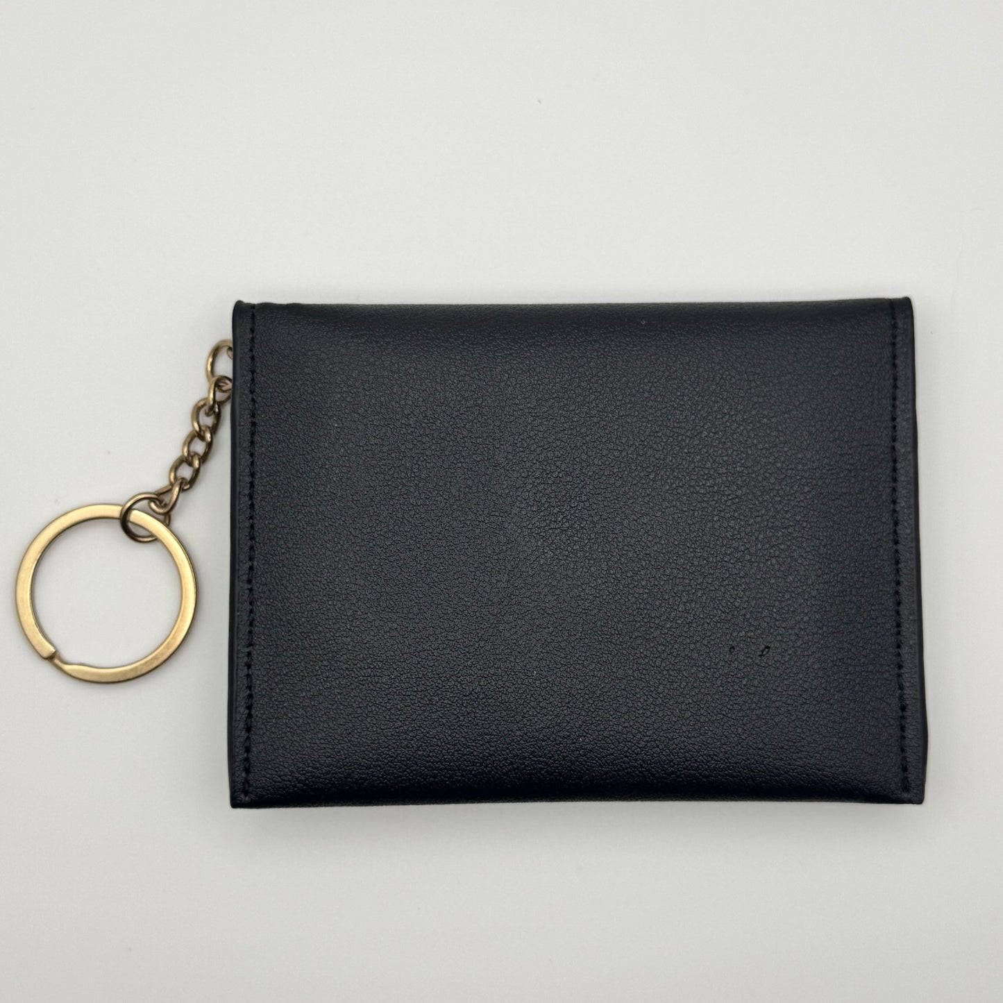 Black Keychain Cardholder In Mono Lulu