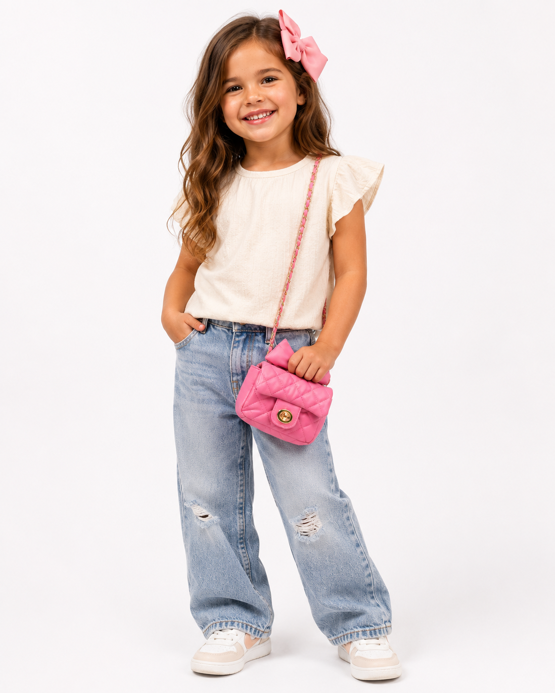 Miss Sweetheart Girls Bow Bag