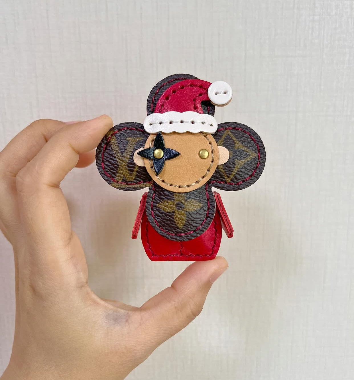 Vivi Limited Edition Santa Bag Charm in Monogram