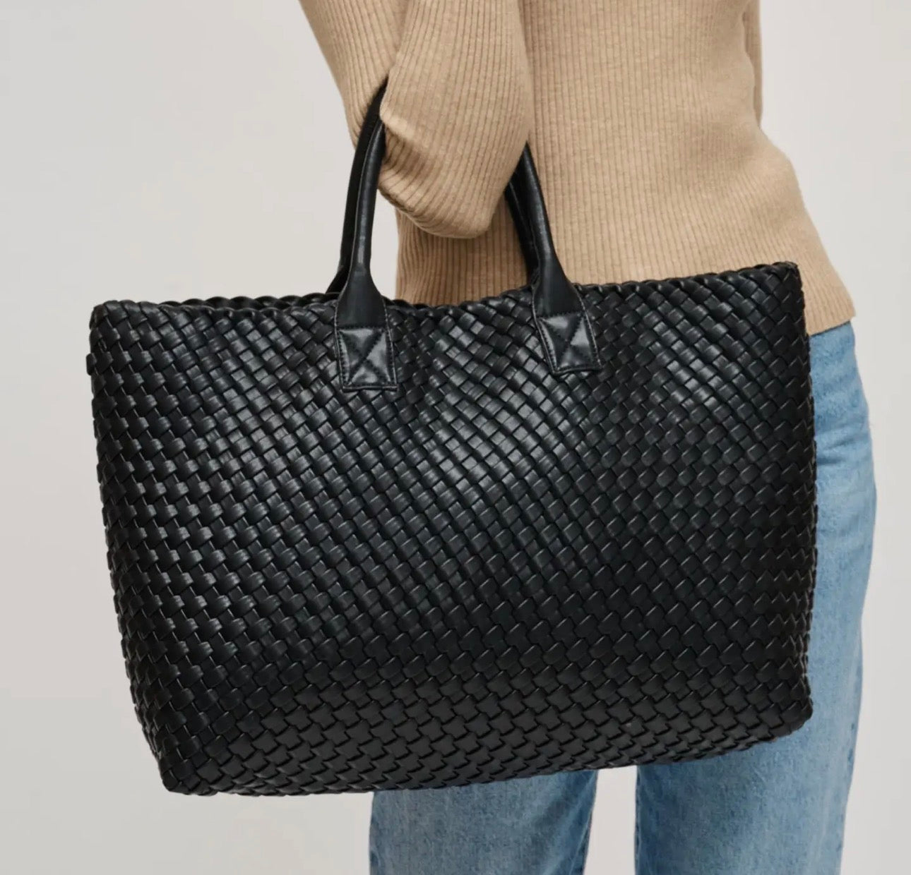 Miss Blair Large Woven Tote