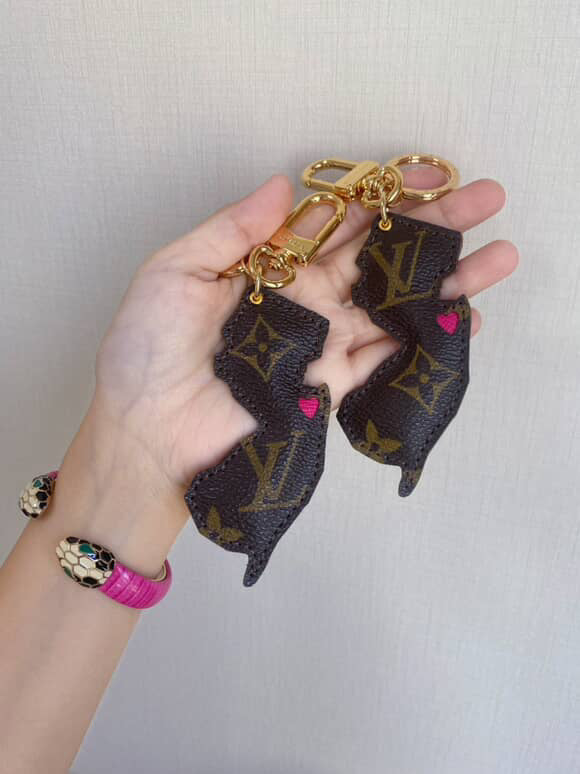New Jersey Bag Charm Keychain