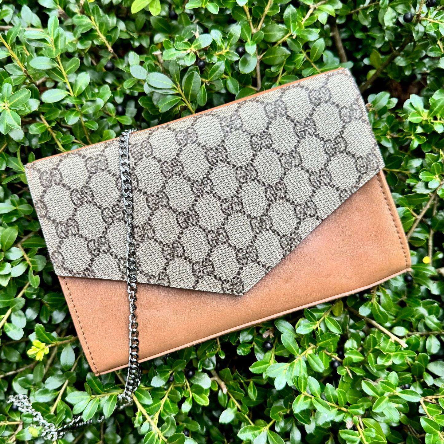 Tan Gigi Envelope Flap Bag