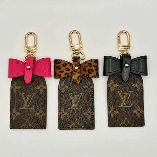 Luggage Tag Bag Charm