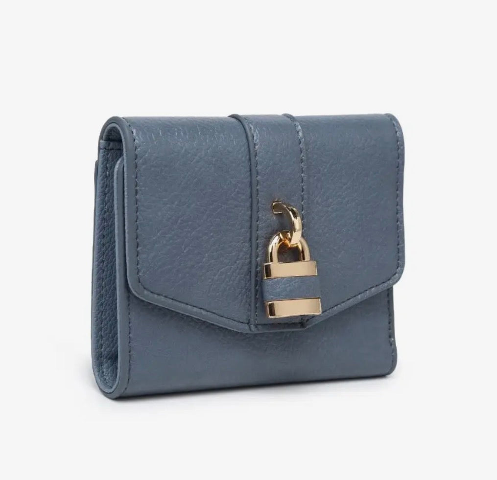 Miss Cami Padlock Compact Wallet