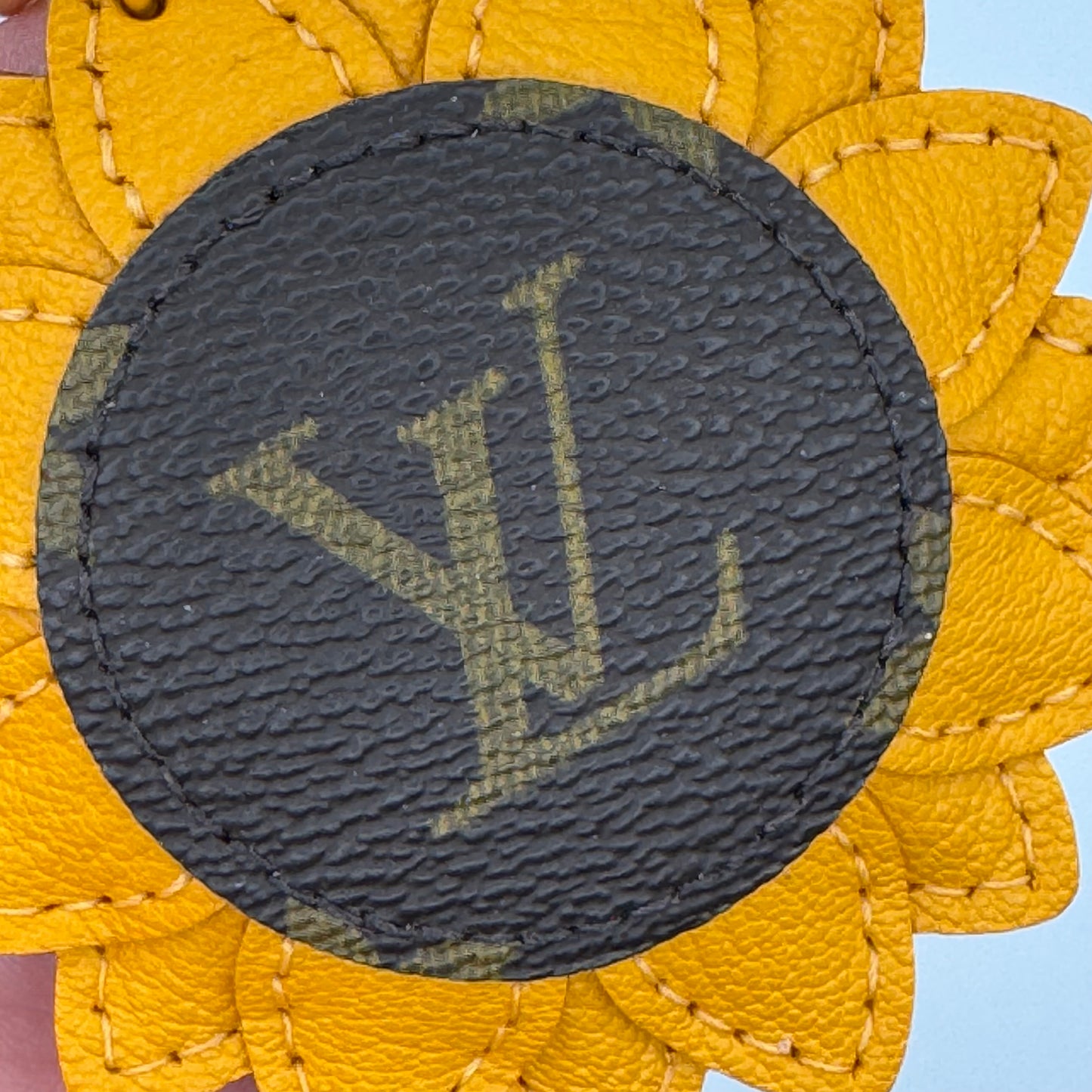 Sunflower Bag Charm Keychain