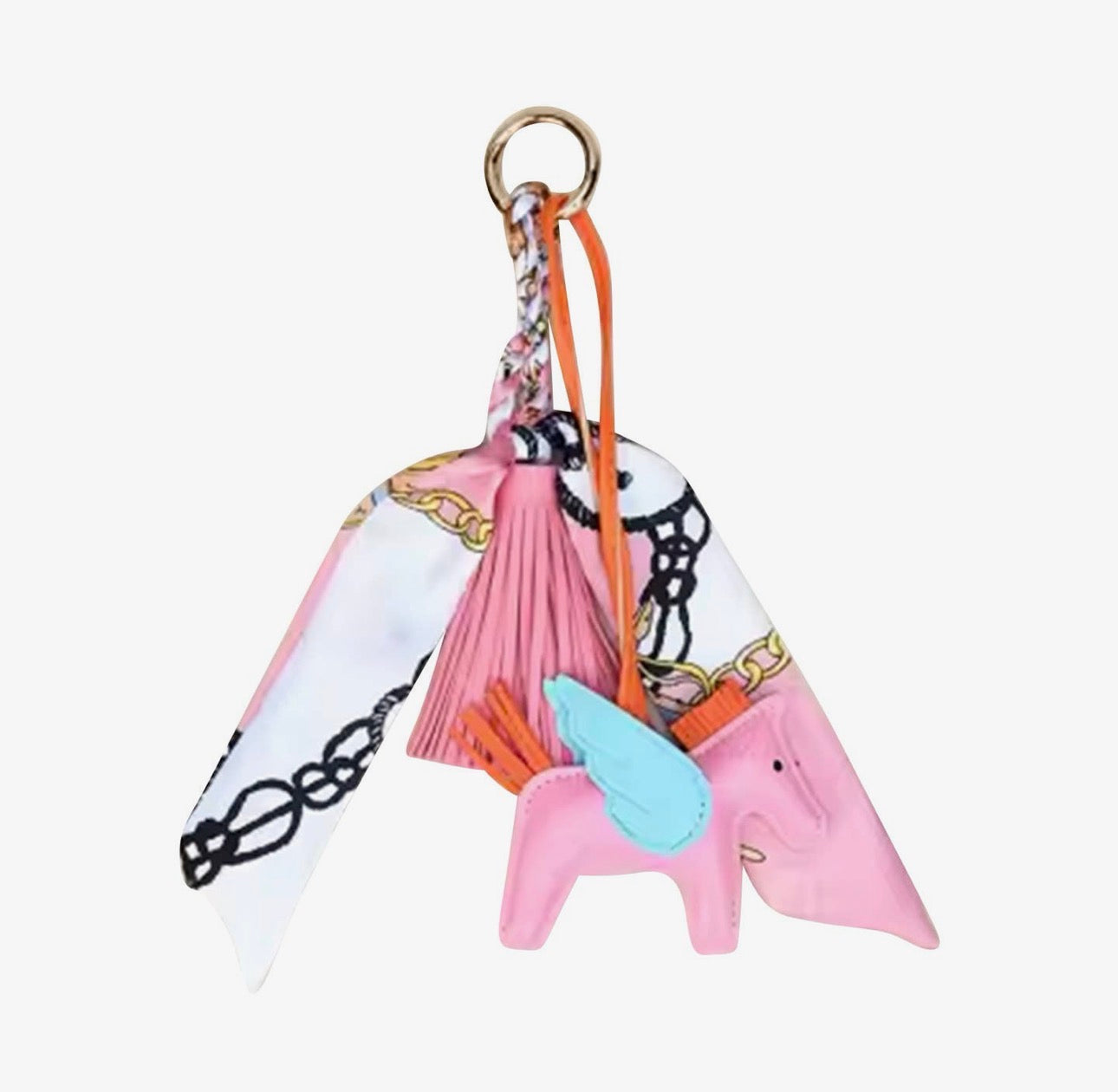 Horse & Scarf Bag Charm