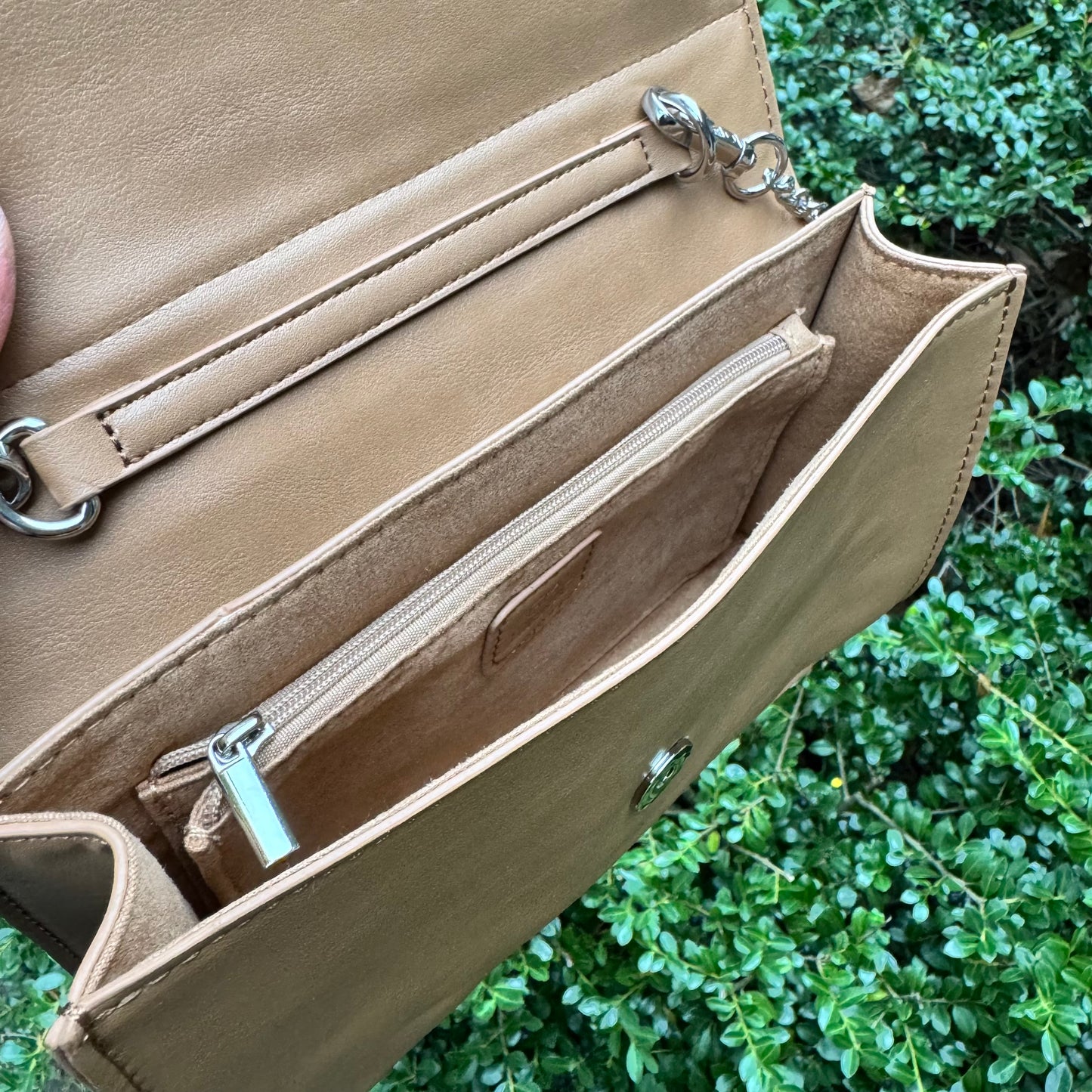 Tan Gigi Envelope Flap Bag
