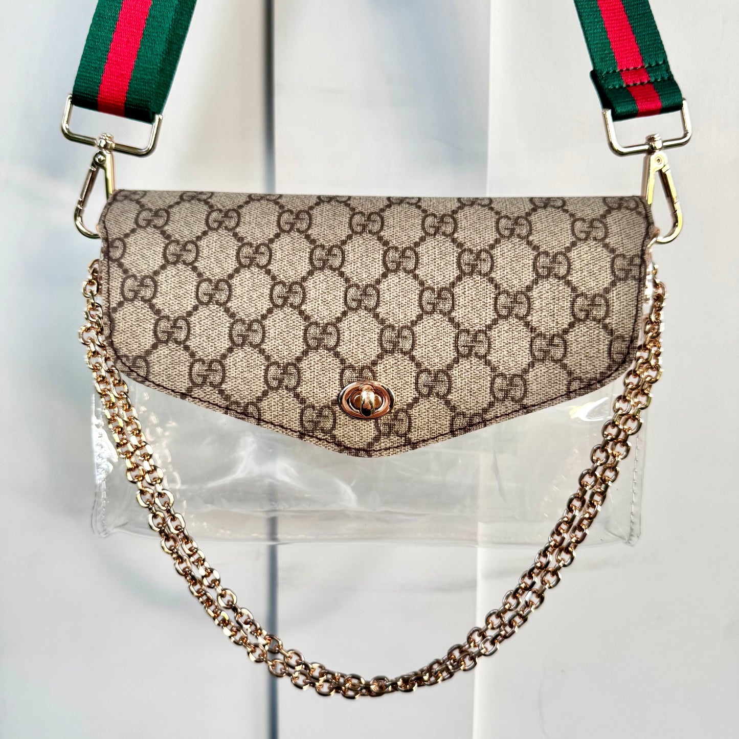 Miss Popularity Clear Stadium Bag