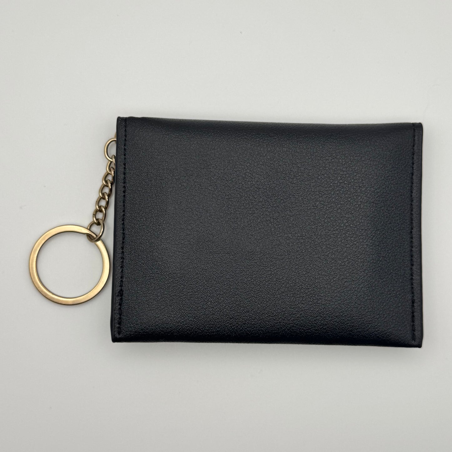 Black Keychain Cardholder In Brown Check Lulu