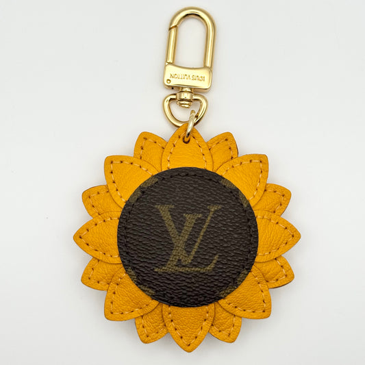 Sunflower Bag Charm Keychain