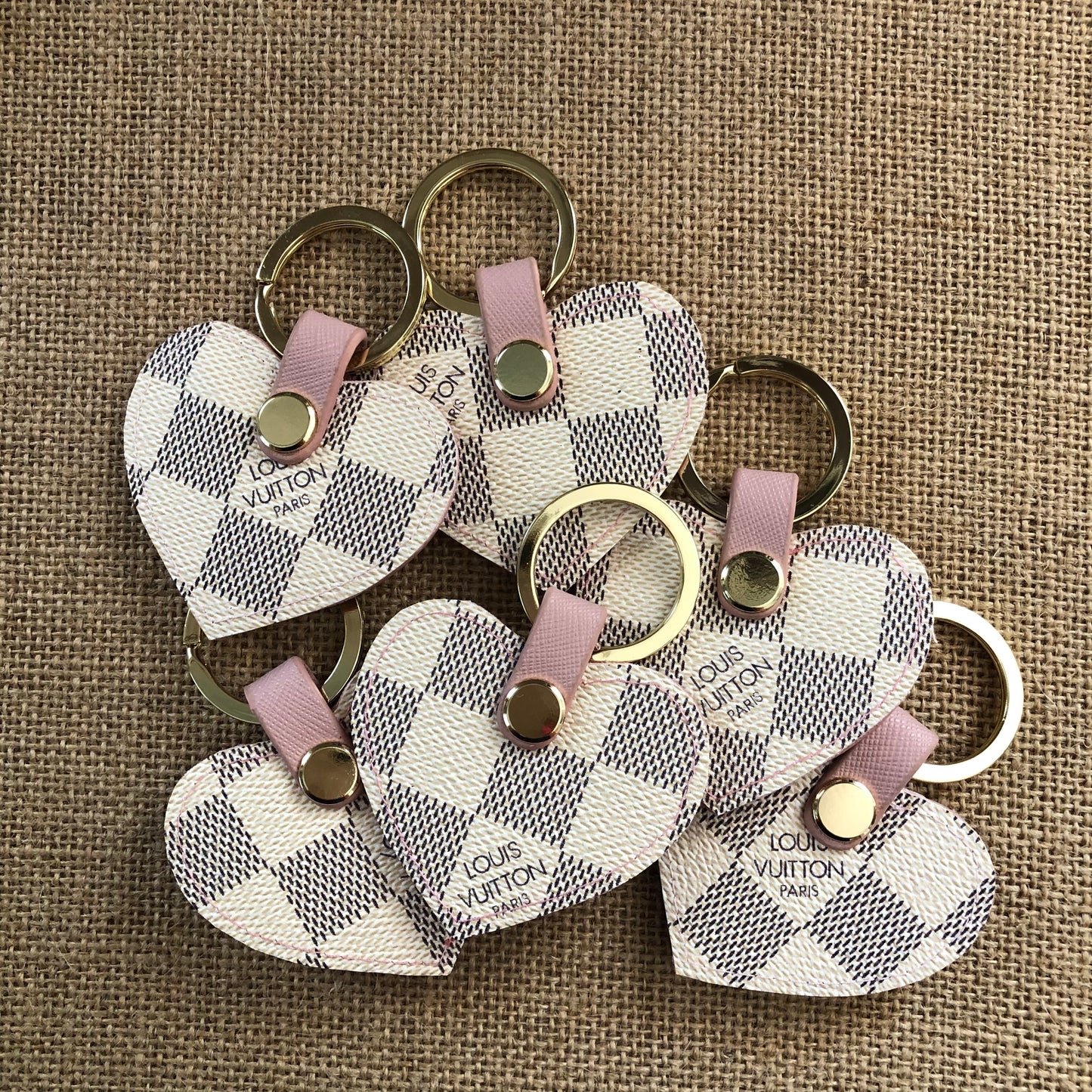 Heart Bag Charm Keychain