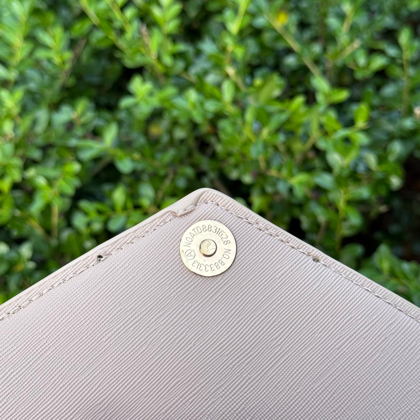 Pale Pink Envelope Clutch Crossbody