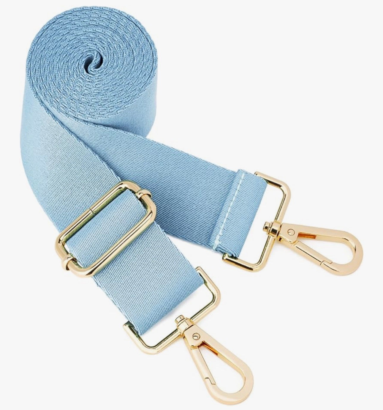 Crossbody Strap With Gold Hardware
