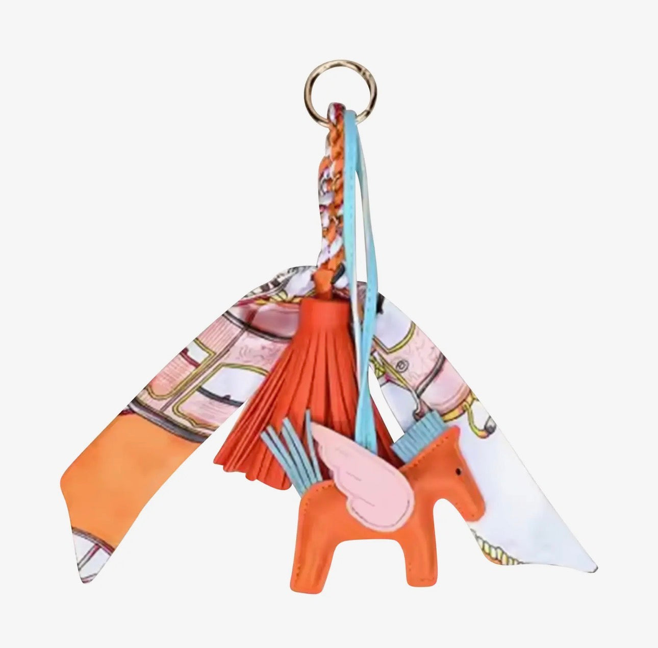 Horse & Scarf Bag Charm