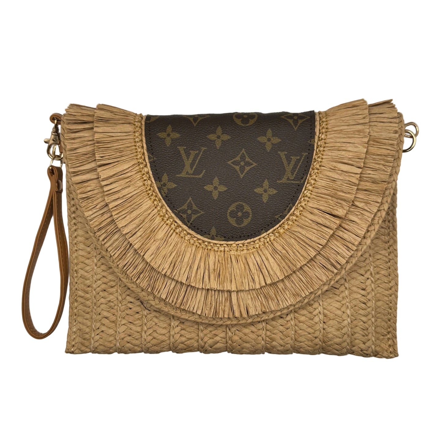 Preorder Miss Paradise Classic Lulu Raffia Clutch Crossbody