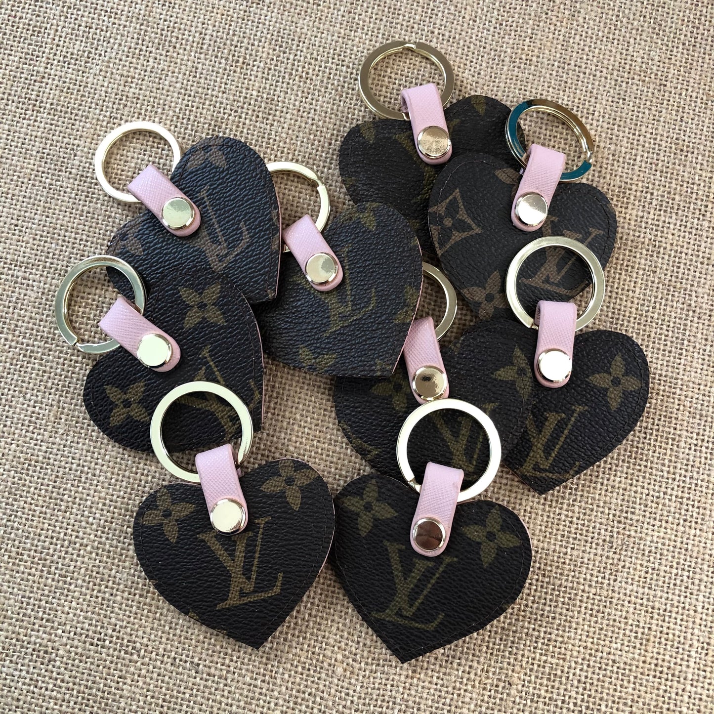 Heart Bag Charm Keychain