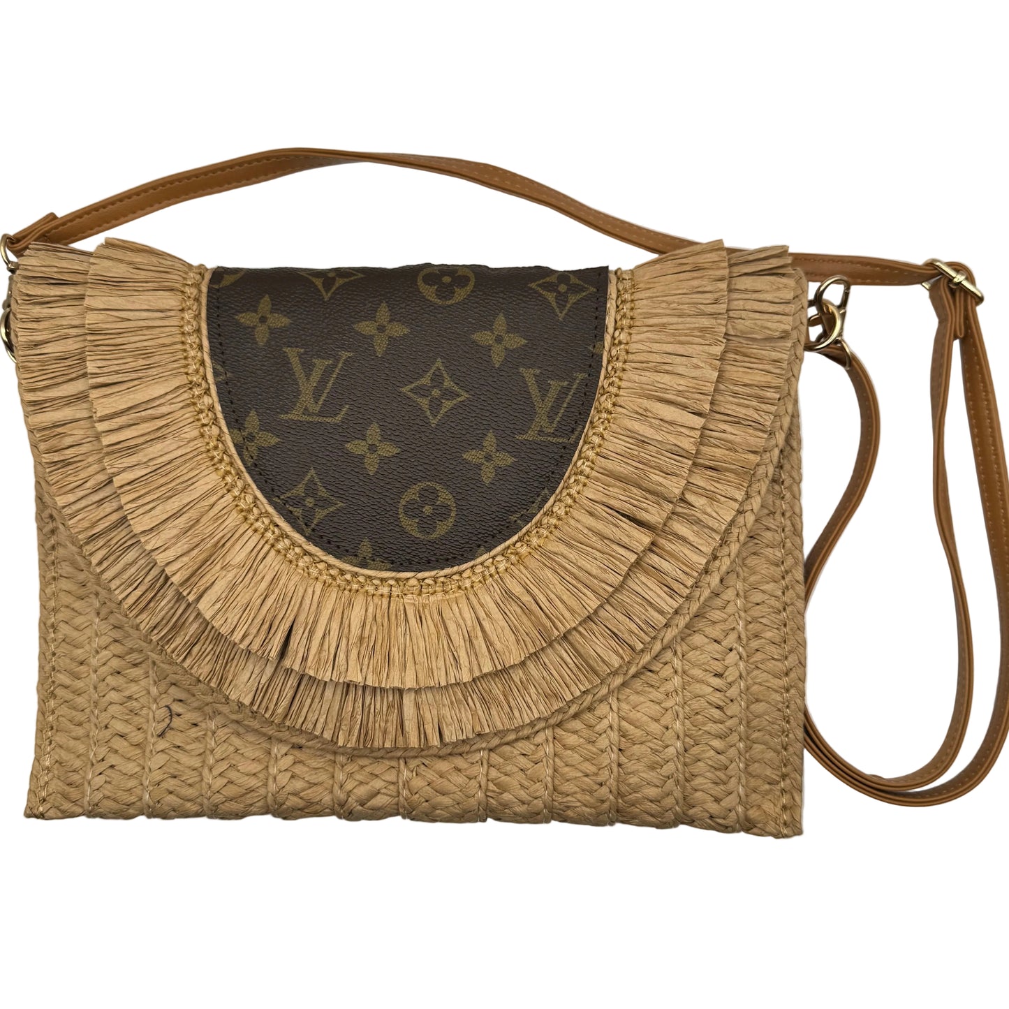 Preorder Miss Paradise Classic Lulu Raffia Clutch Crossbody