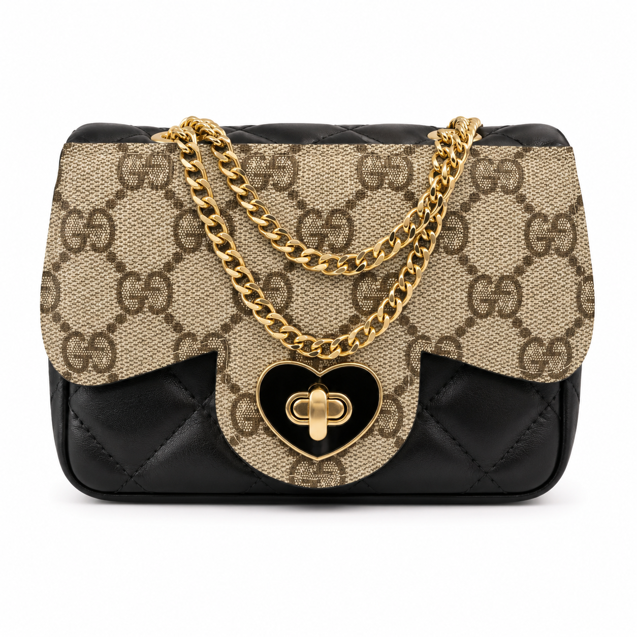 Little Miss First Love Girls Quilted Flap Bag