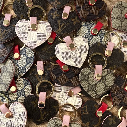 Heart Bag Charm Keychain