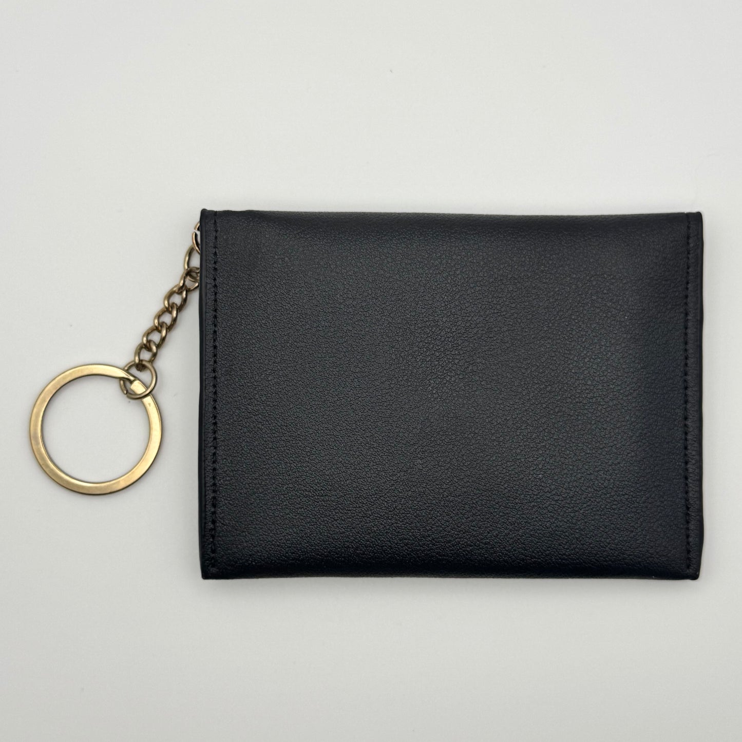 Black Keychain Cardholder In Brown Fifi