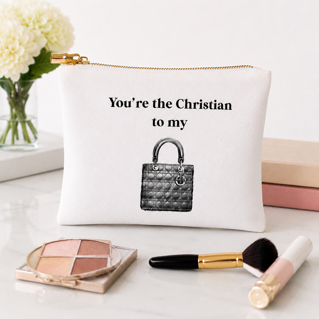 Miss Statement You’re the Christian to My Black Bag Pouch