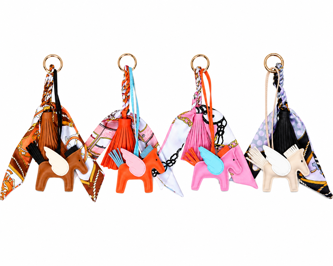 Horse & Scarf Bag Charm