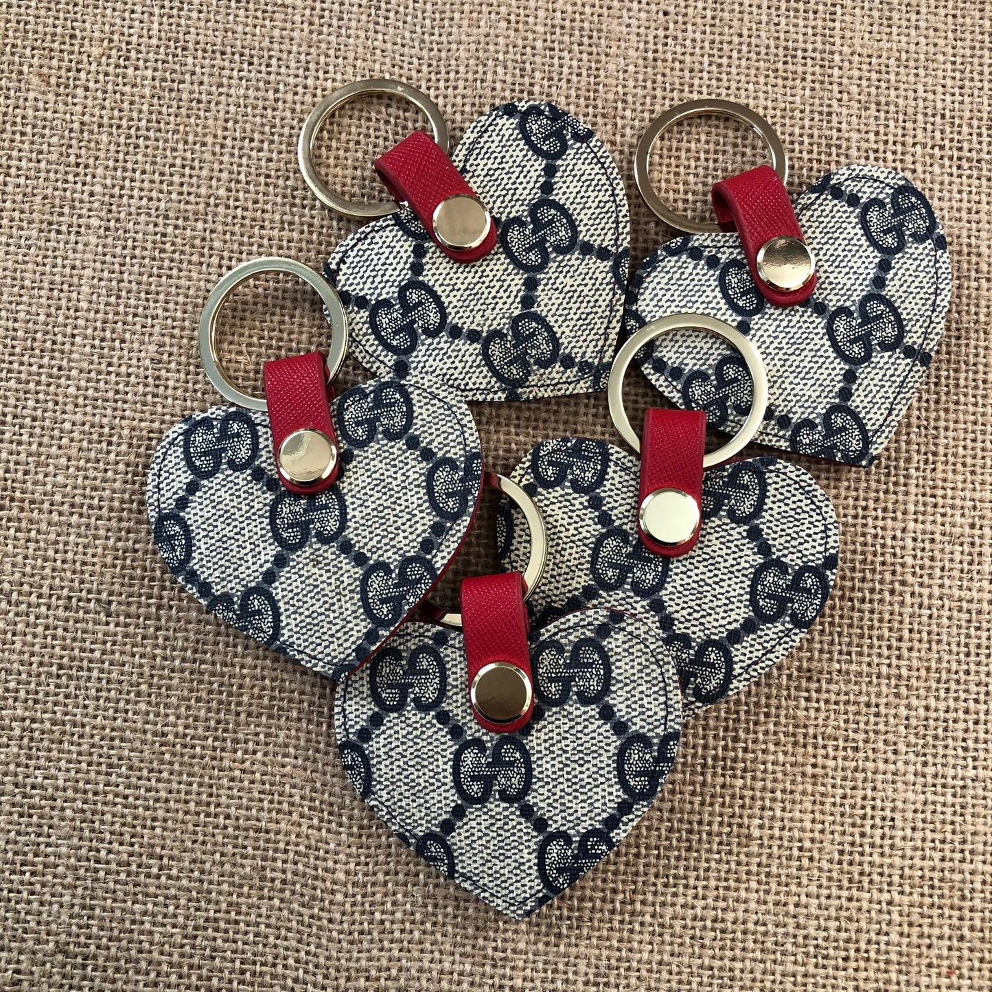 Heart Bag Charm Keychain