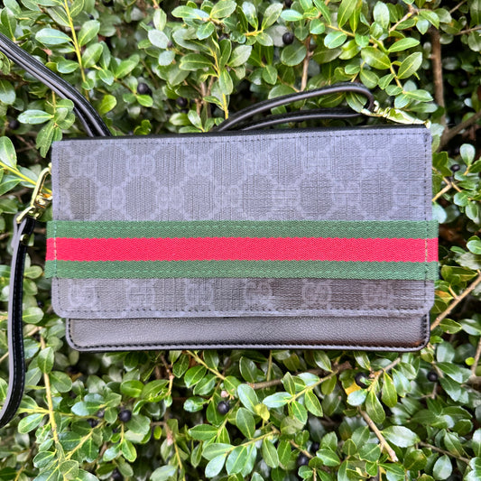 All In One Black Gigi Wallet Crossbody Bag