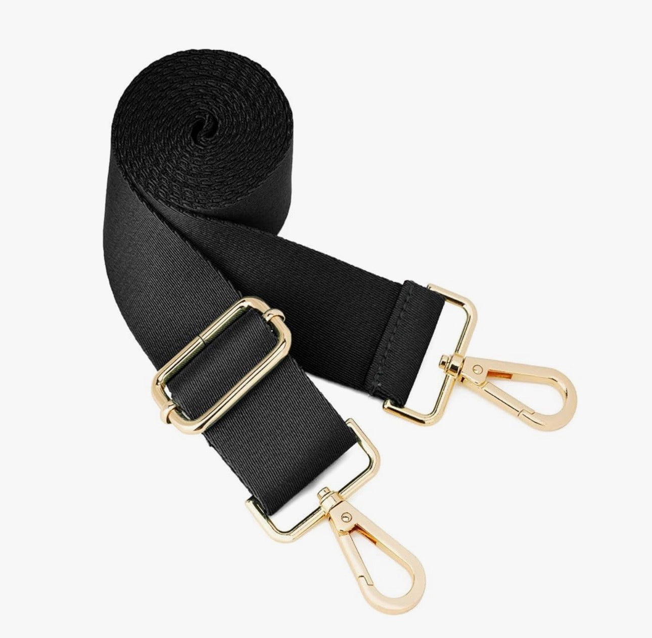 Crossbody Strap With Gold Hardware
