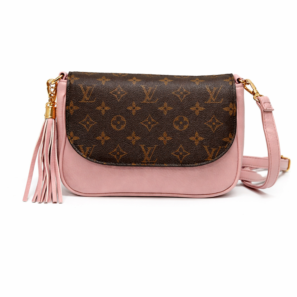 Preorder Miss Iconic - Blush Pink Lulu Flap Crossbody
