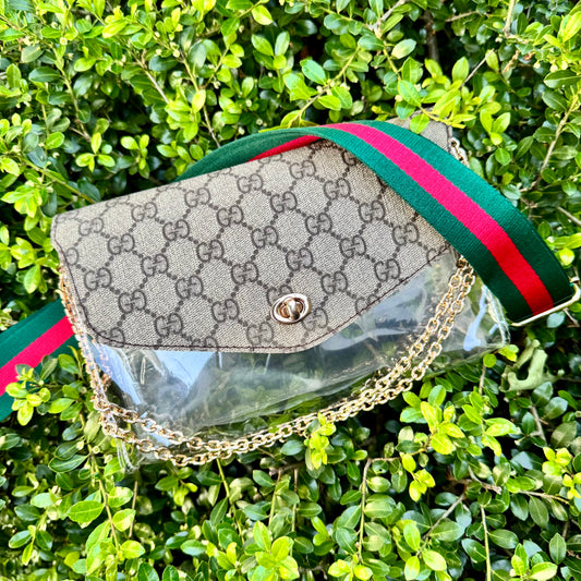 Miss Popularity Clear Stadium Bag