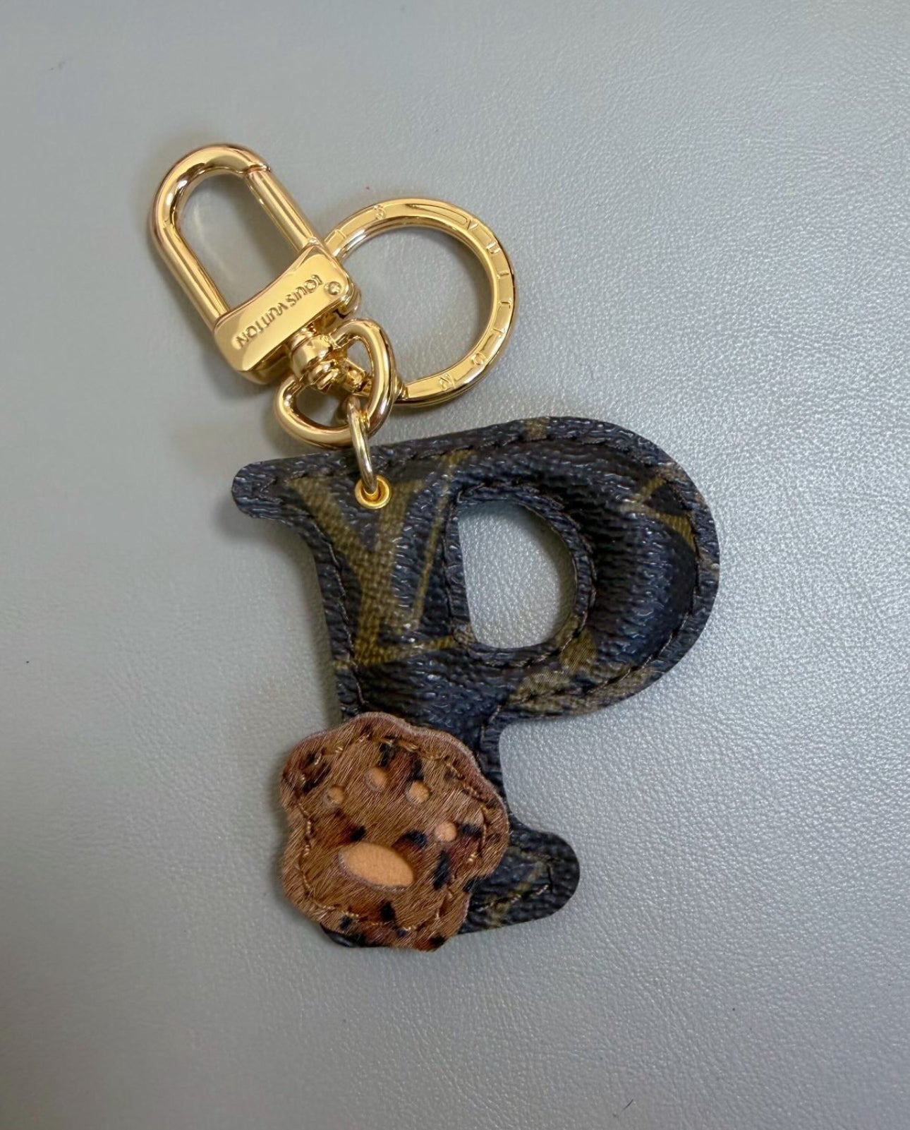 PREORDER Pick Your Initial Bag Charm Keychain