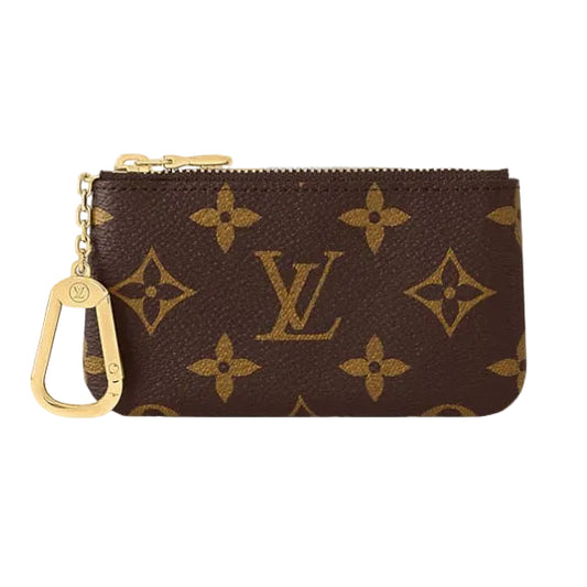 Mono Lulu Card Pouch Keychain With Zipper