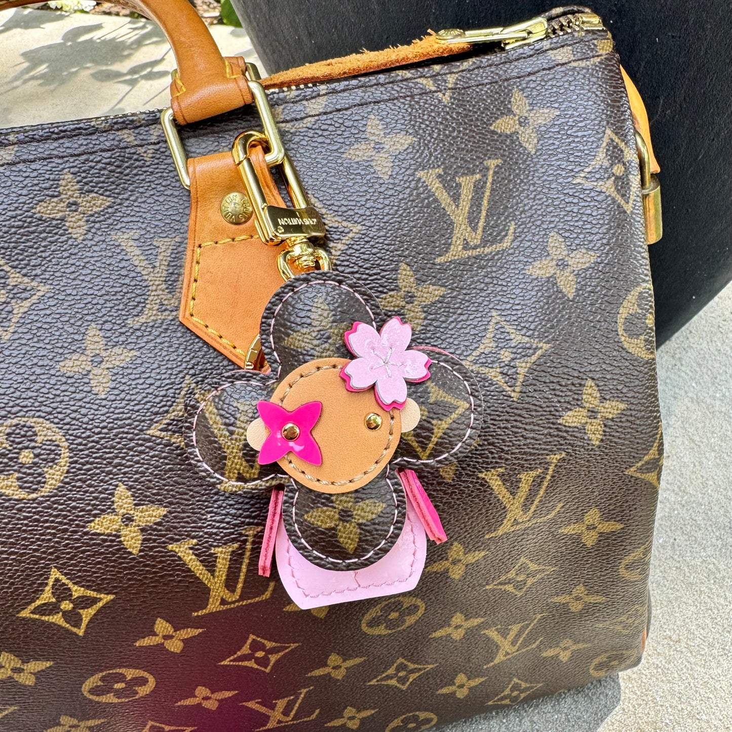 Limited Summer Edition Pink On Pink Vivi Bag Charm