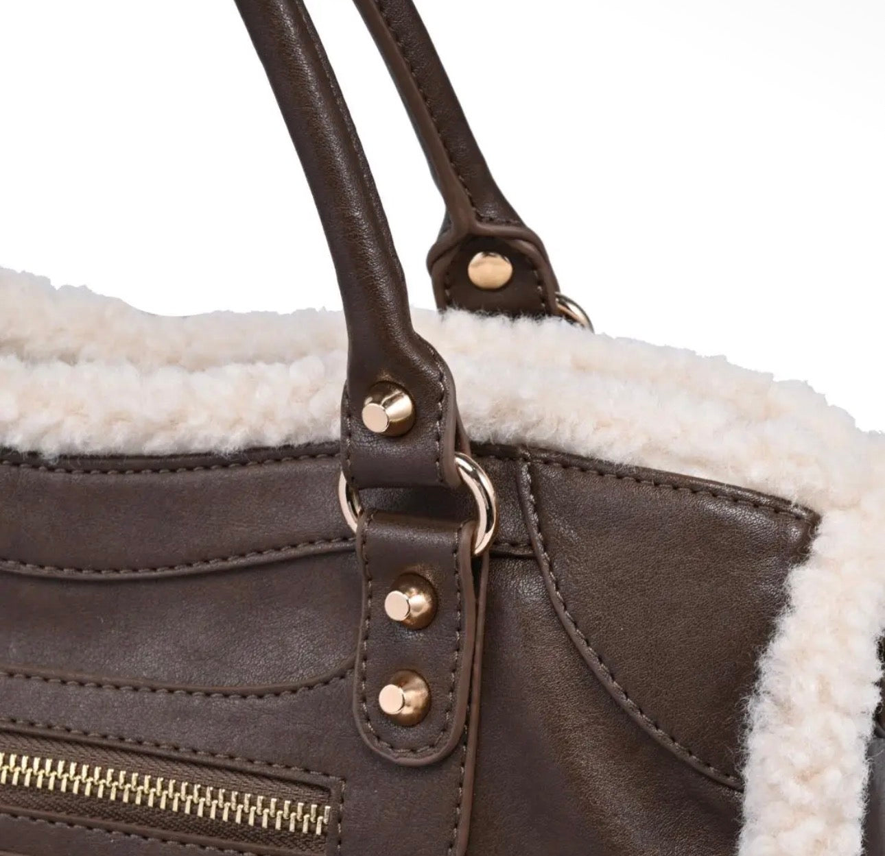 Miss Aspen Brown Satchel