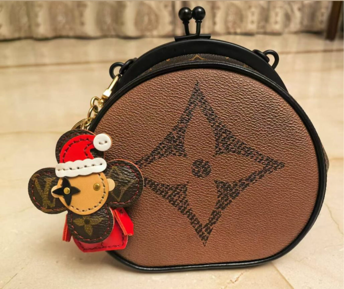 Vivi Limited Edition Santa Bag Charm in Monogram