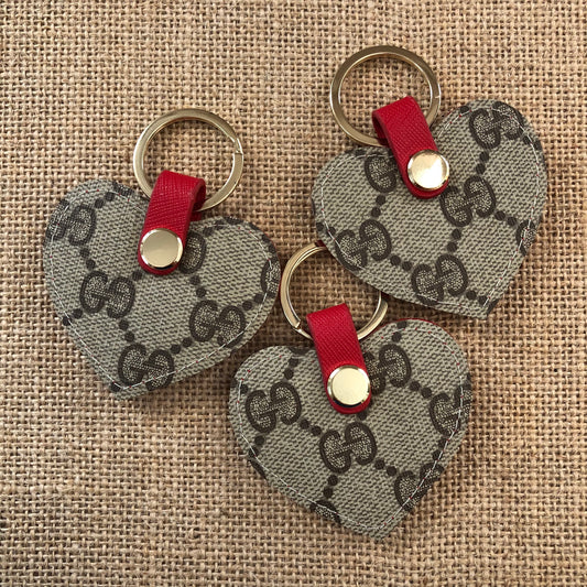 Heart Bag Charm Keychain