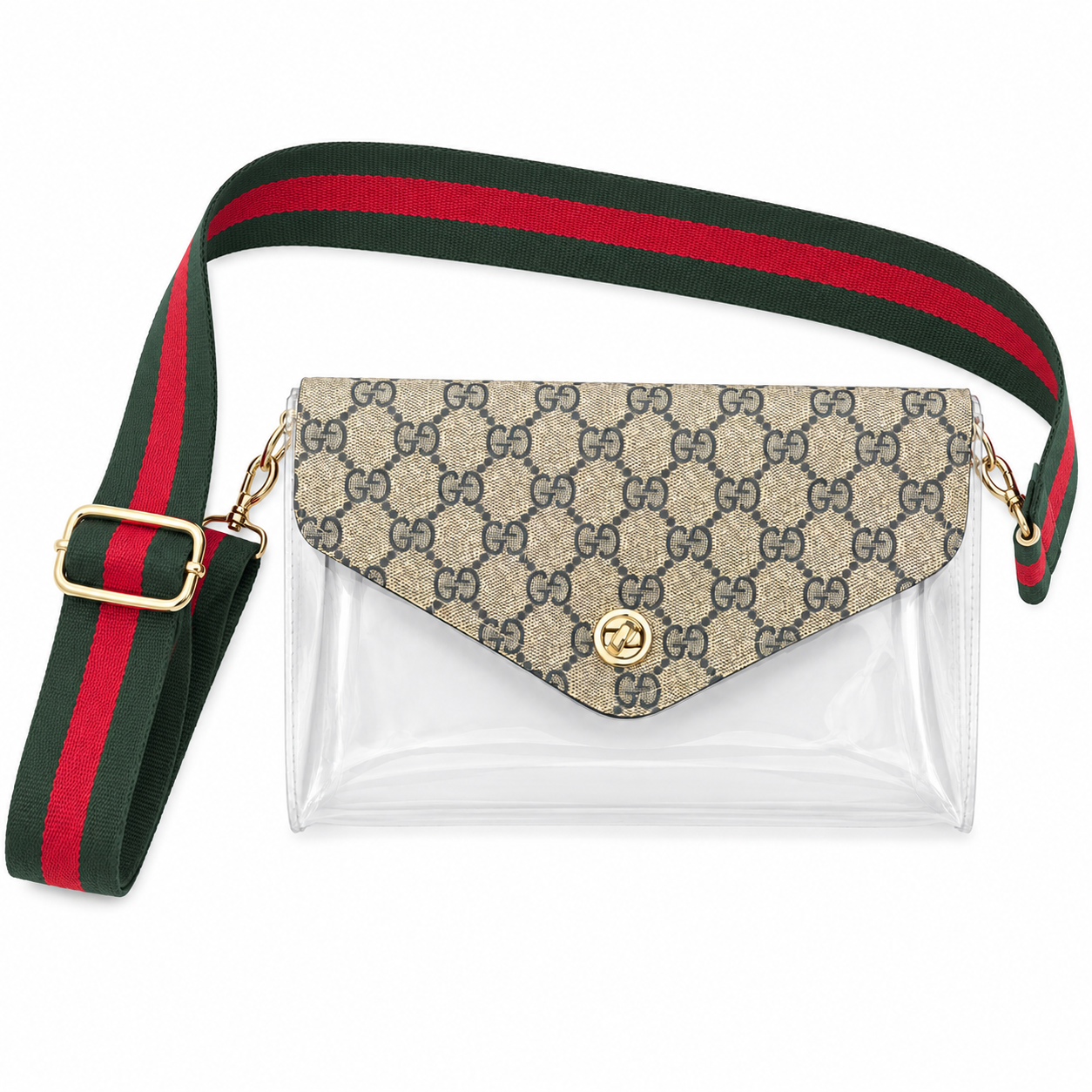 Preorder Miss America Navy GiGi Clear Stadium Bag Crossbody
