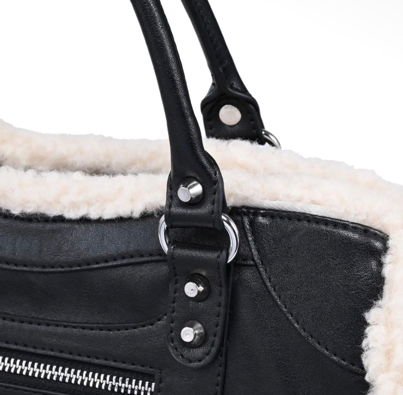Miss Aspen Black Satchel
