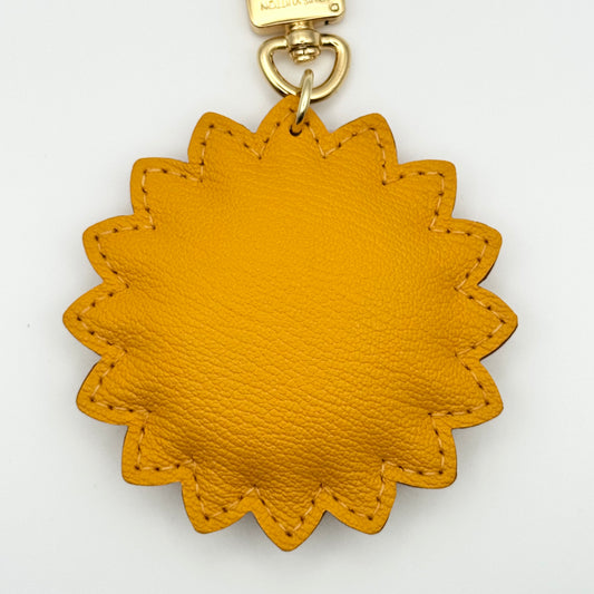 Sunflower Bag Charm Keychain