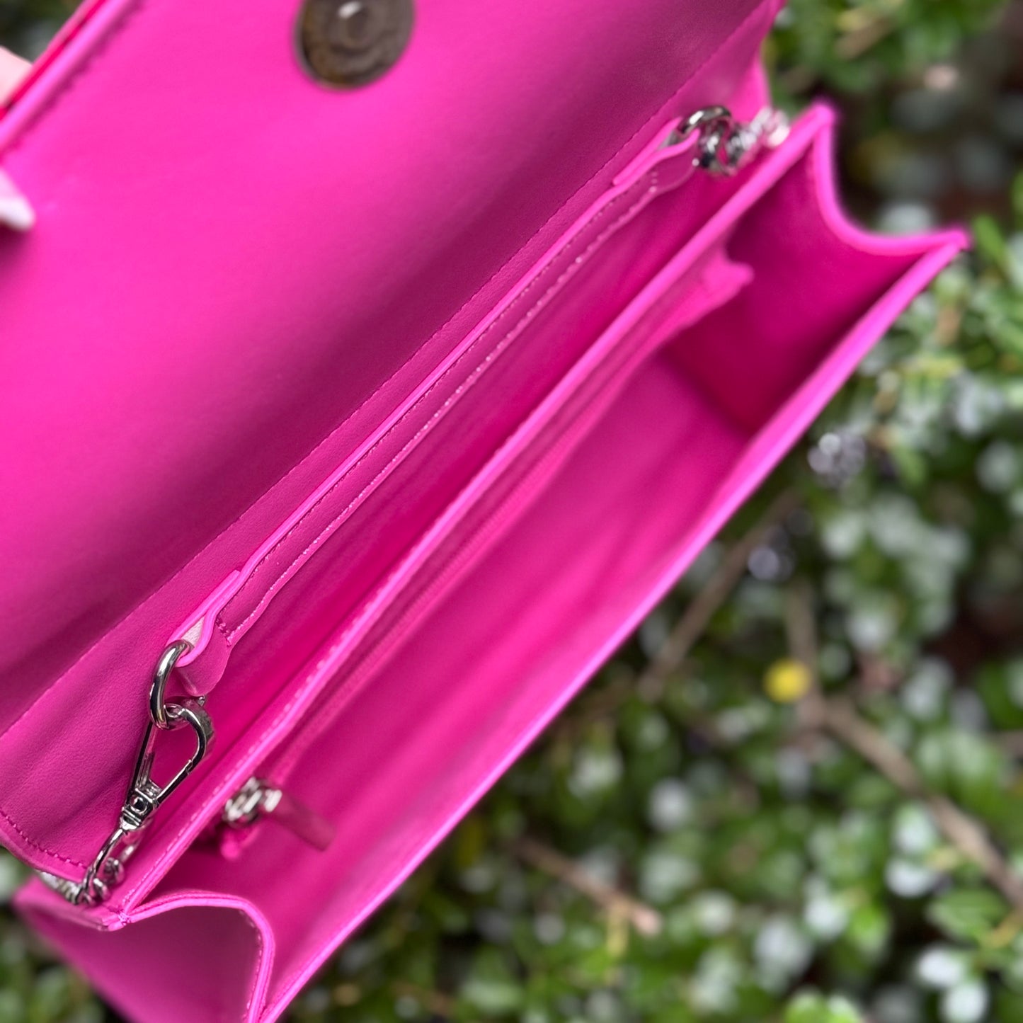 Bright Pink Lulu Envelope Flap Bag