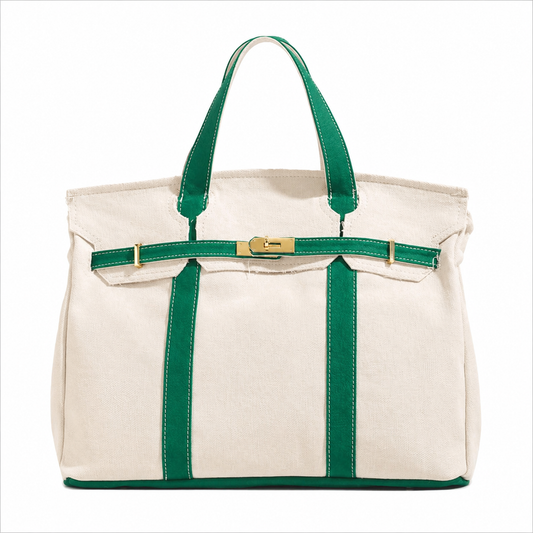 Preorder Miss Harbor Green Boat Tote Bag