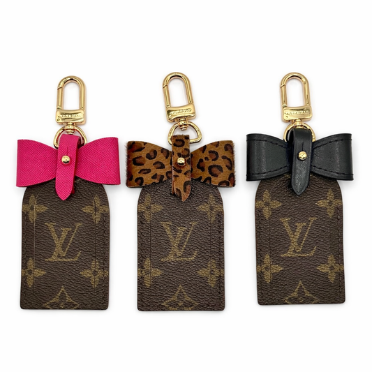 Luggage Tag Bag Charm