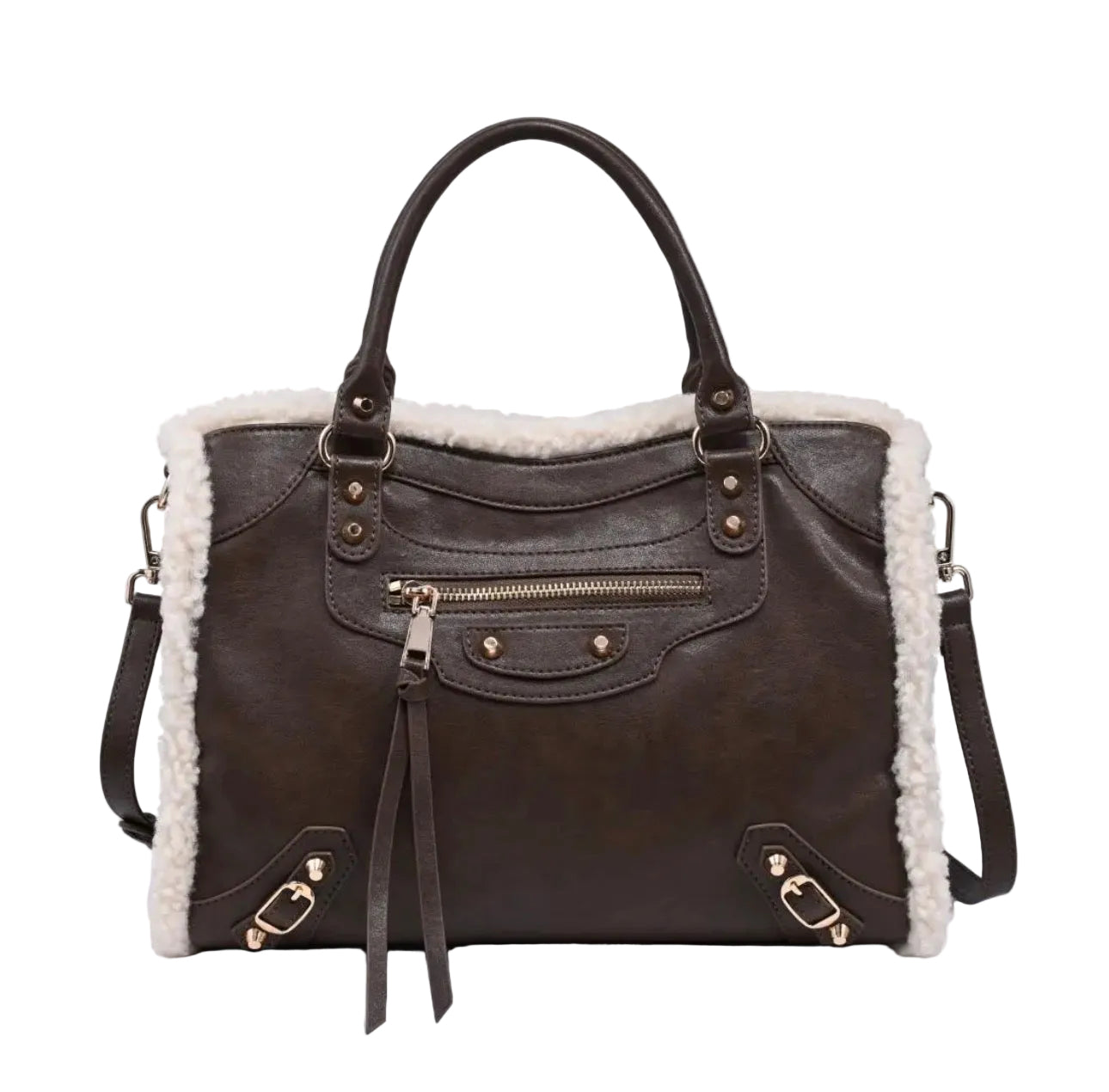 Miss Aspen Brown Satchel