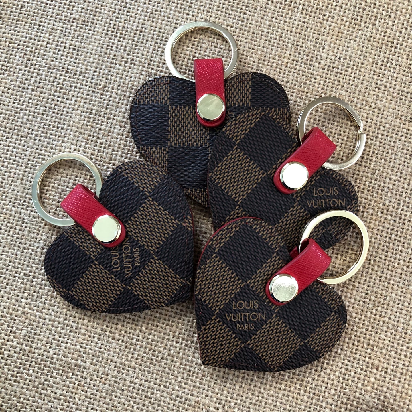 Heart Bag Charm Keychain