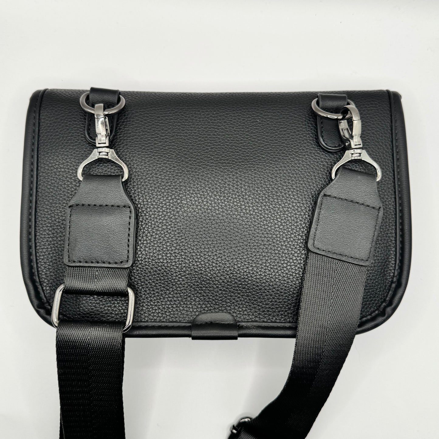 Black Pebbled Lulu Everyday Crossbody Bag